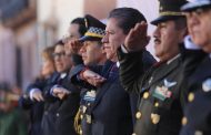 Encabezan Gobernador David Monreal Ávila y Comandante de la 11 Zona militar la imposición de ascensos 2023