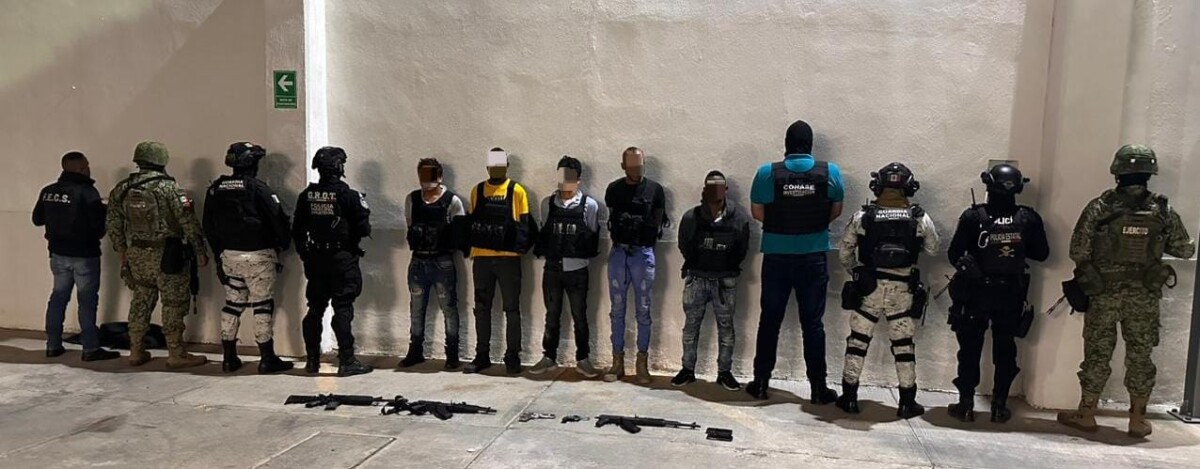 DESARTICULAN FUERZAS DE SEGURIDAD CÉLULA DELICTIVA EN EL MUNICIPIO DE ZACATECAS; HAY UNA VÍCTIMA LIBERADA Y CINCO DETENIDOS